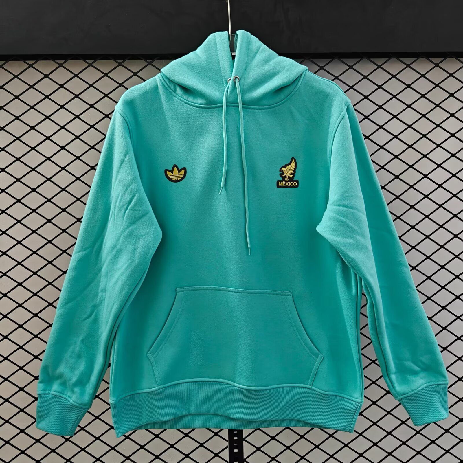 AAA Quality Mexico 26/27 Hoodie - Lake Green